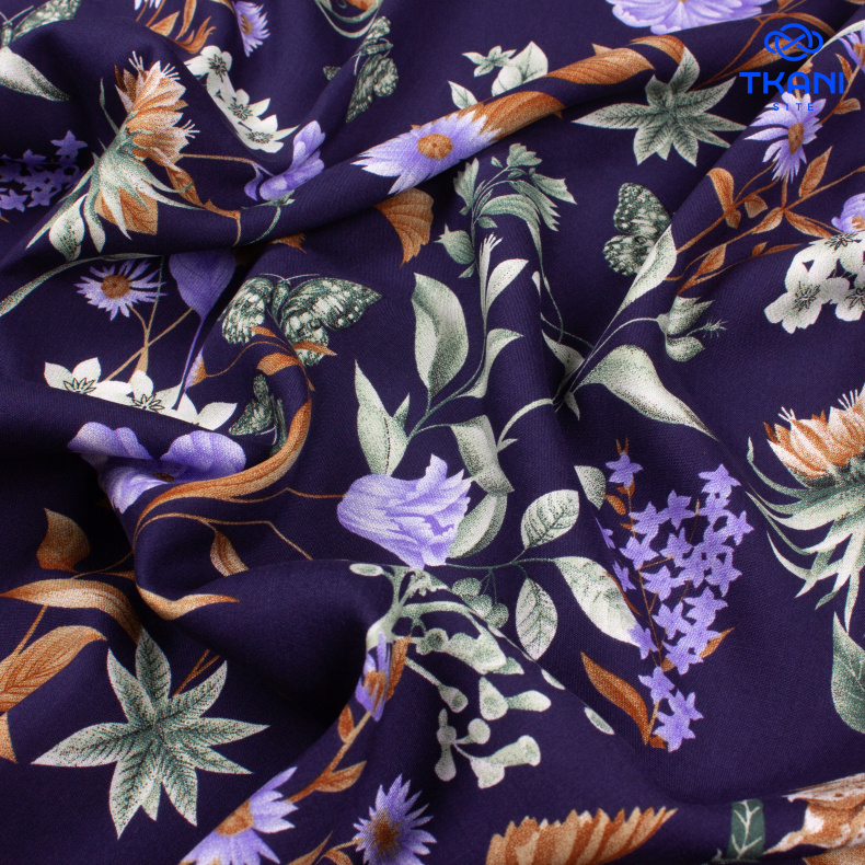 3384. Штапель. Вискоза. Принт от Tkani.site