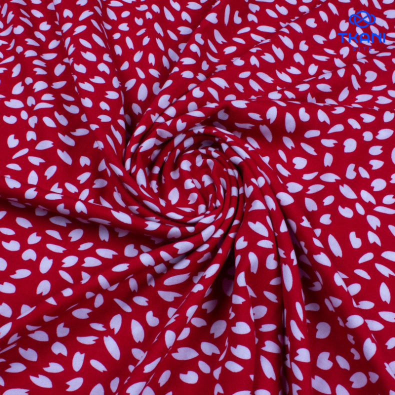 3387. Конкурс!!! Штапель. Вискоза. Принт от Tkani.site