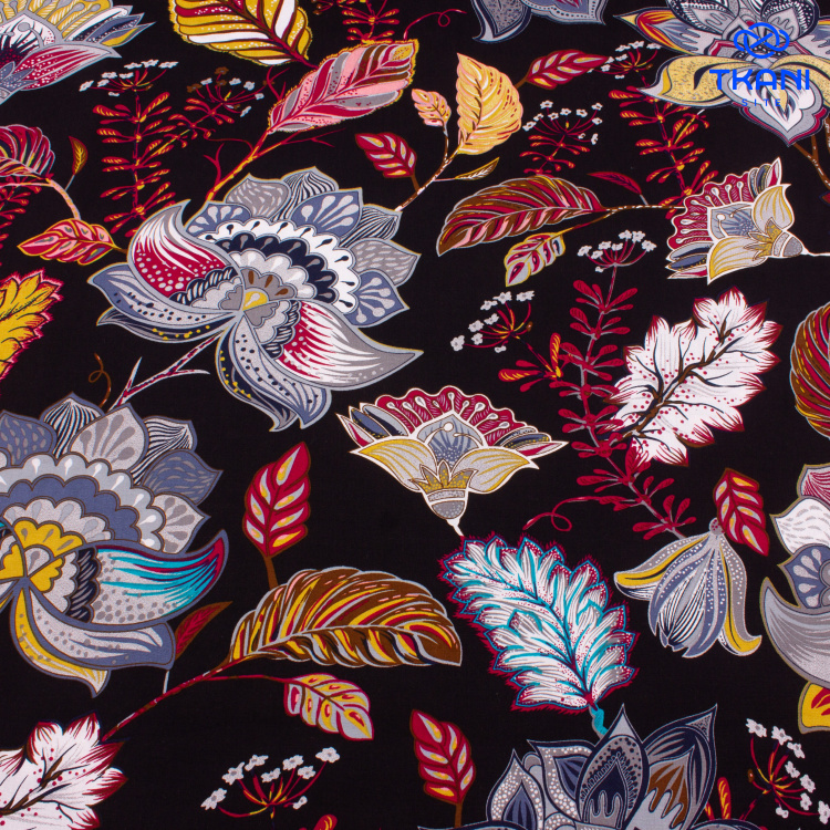 3389. Штапель. Вискоза. Принт - фото 1