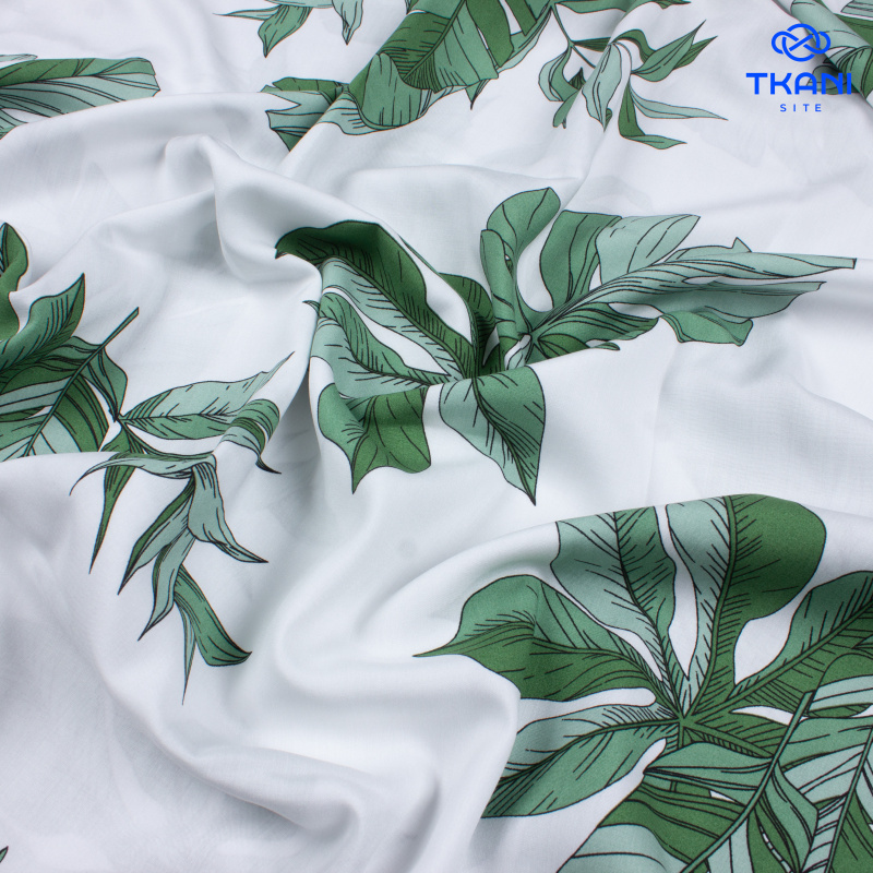 3392. Штапель. Вискоза. Принт