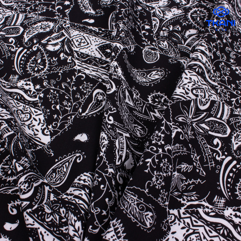 3394. Штапель. Вискоза. Принт от Tkani.site