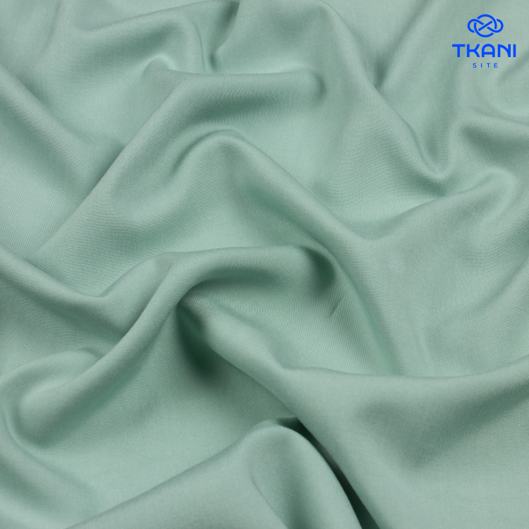 3403. Штапель. Вискоза. Аква - фото 1