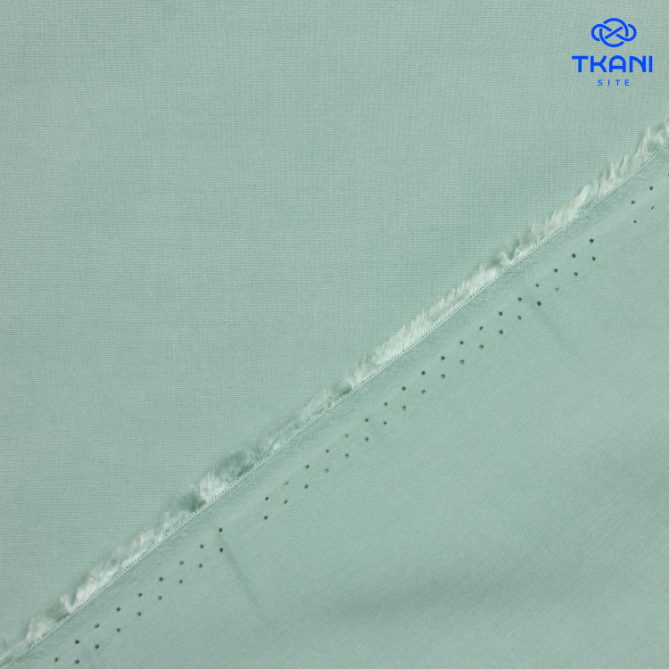 3403. Штапель. Вискоза. Аква - фото 2