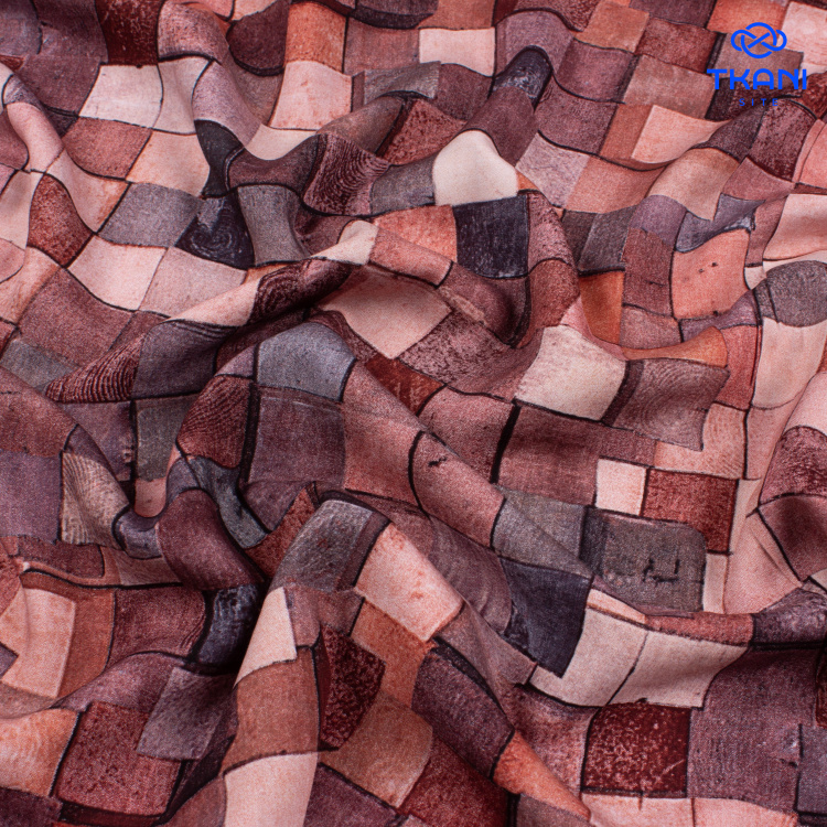 3405. Конкурс!!! Штапель. Вискоза. Принт - фото 2