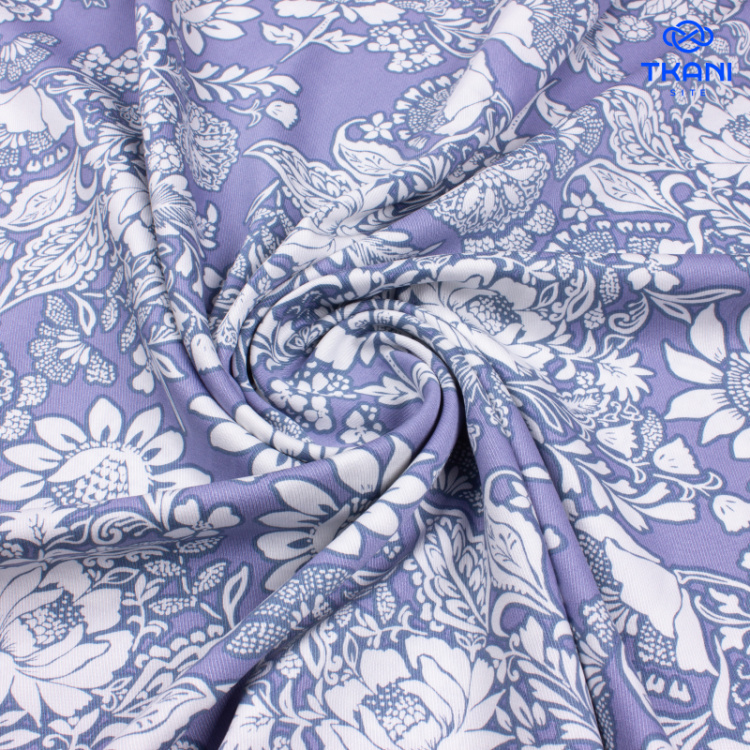 3406. Штапель. Вискоза. Принт