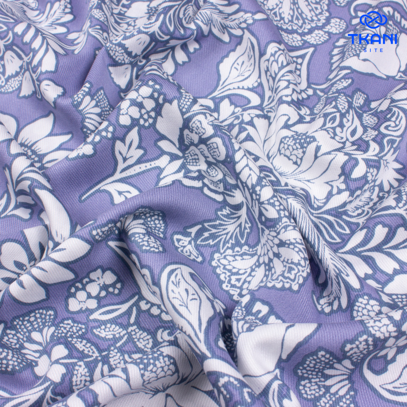 3406. Штапель. Вискоза. Принт