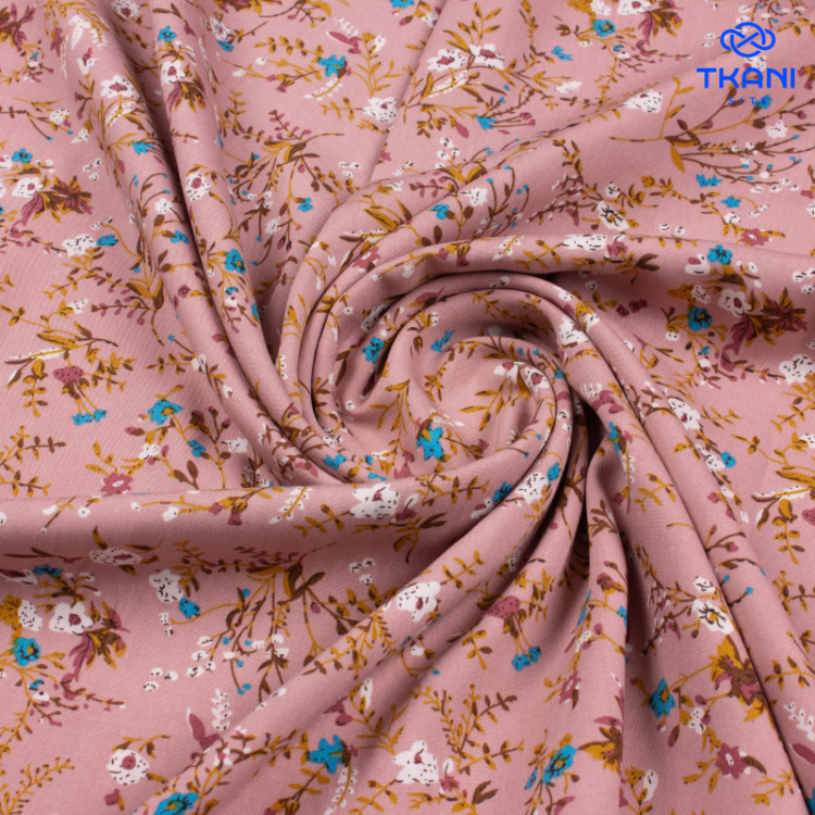 3407. Штапель. Вискоза. Принт