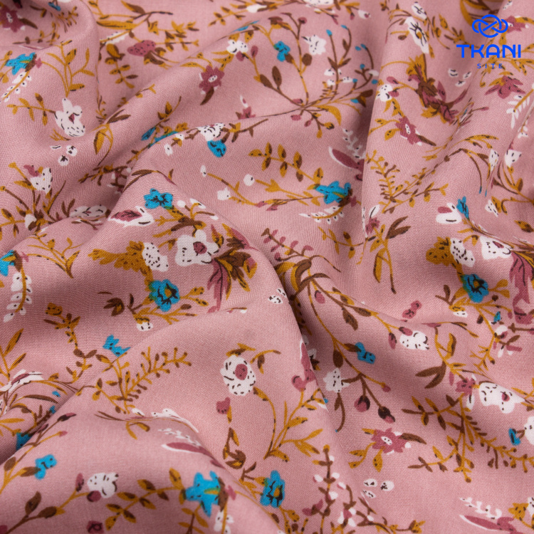 3407. Штапель. Вискоза. Принт - фото 2