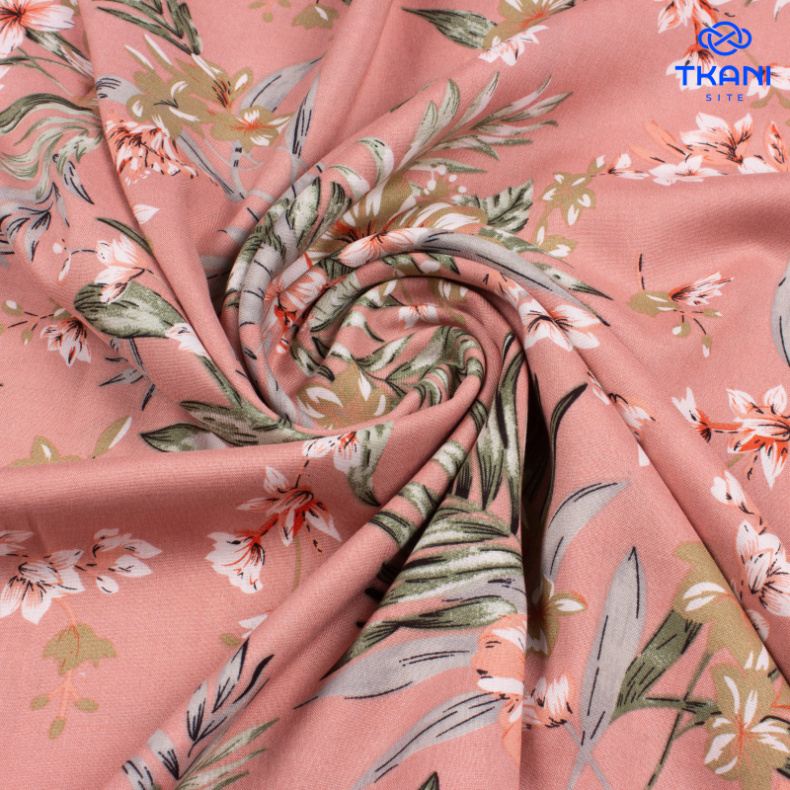 3408. Штапель. Вискоза. Принт от Tkani.site