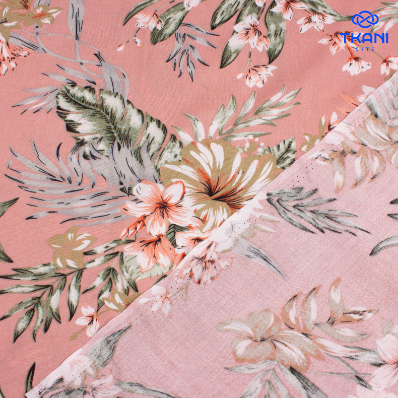 3408. Штапель. Вискоза. Принт от Tkani.site