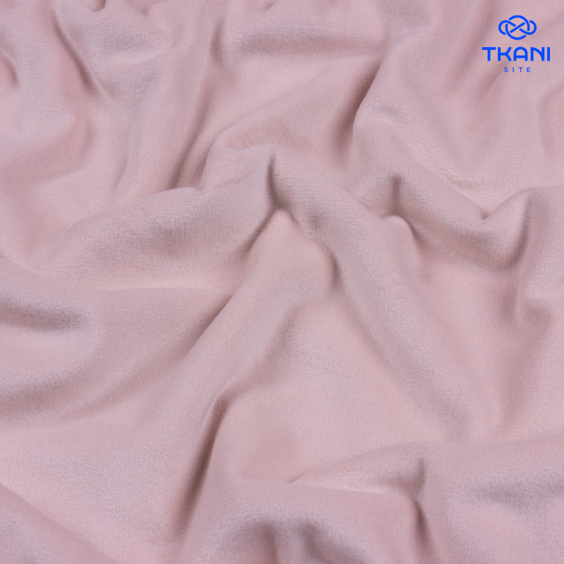 3410. Трикотажное полотно. Велюр. Суперсофт. Нежный персик. Уценка!!!