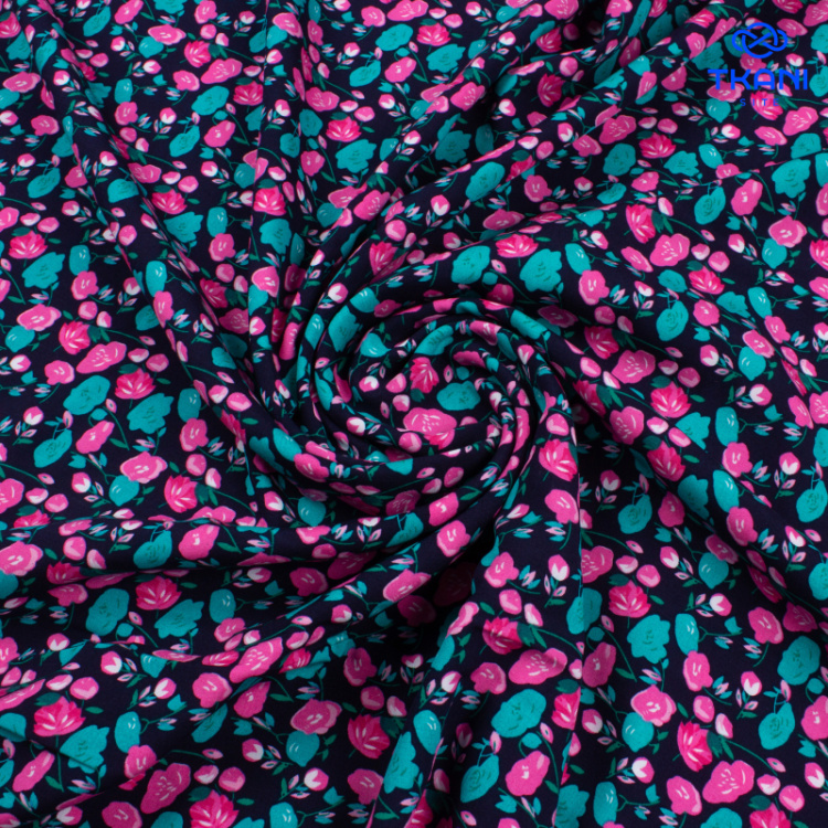 3421. Конкурс!!! Штапель. Вискоза. Принт