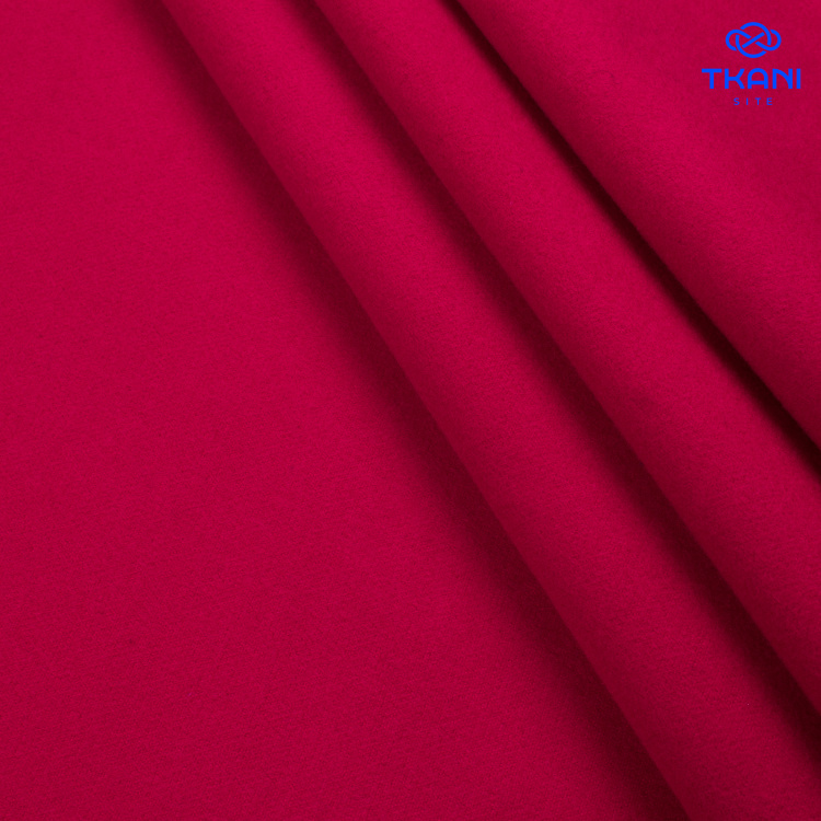 5071. Пальтовая поливискоза. Малина. Уценка!!! - фото 1