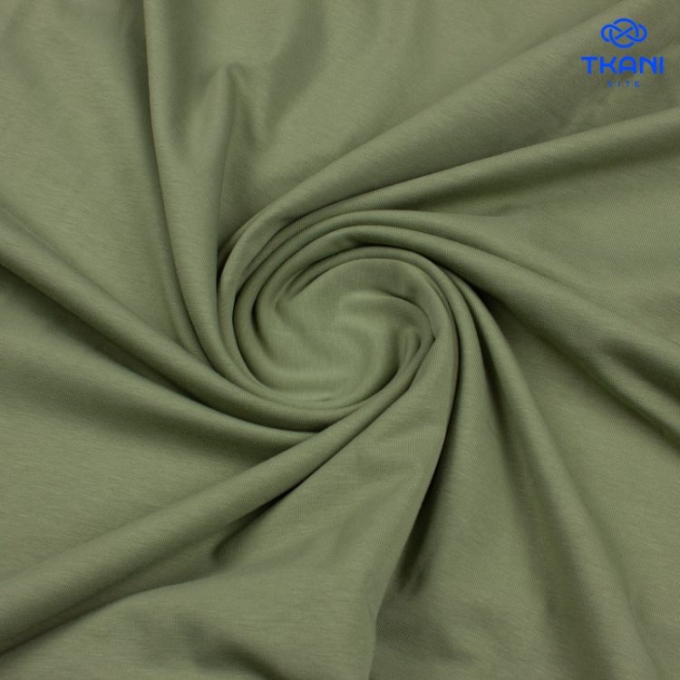 3443. Кулирная гладь. Оливка