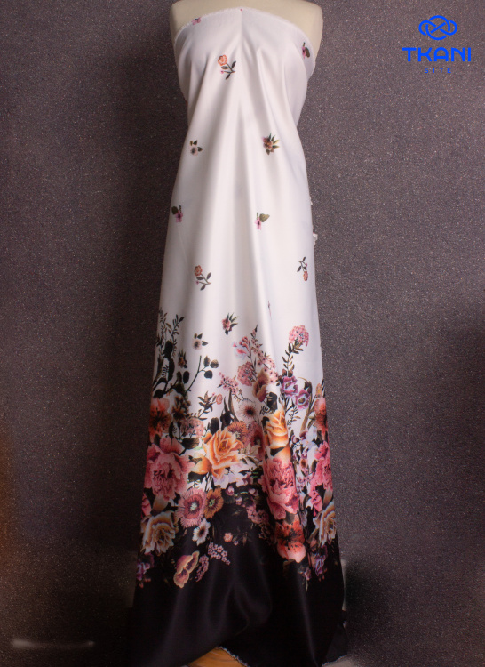 3490. Конкурс!!! Атлас. Принт - фото 2