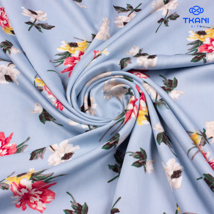 3506. Конкурс!!! Вискоза твил. Принт