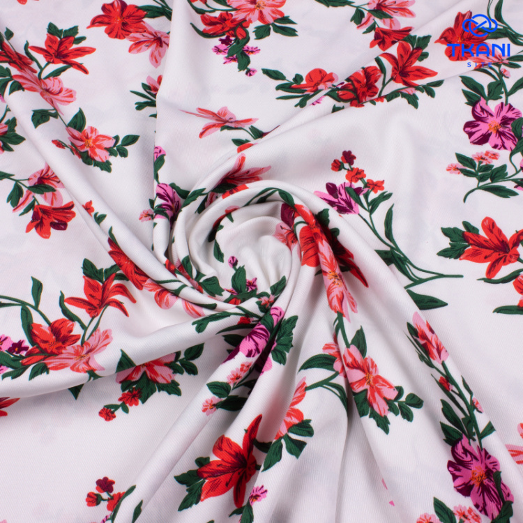 3508. Вискоза твил. Принт