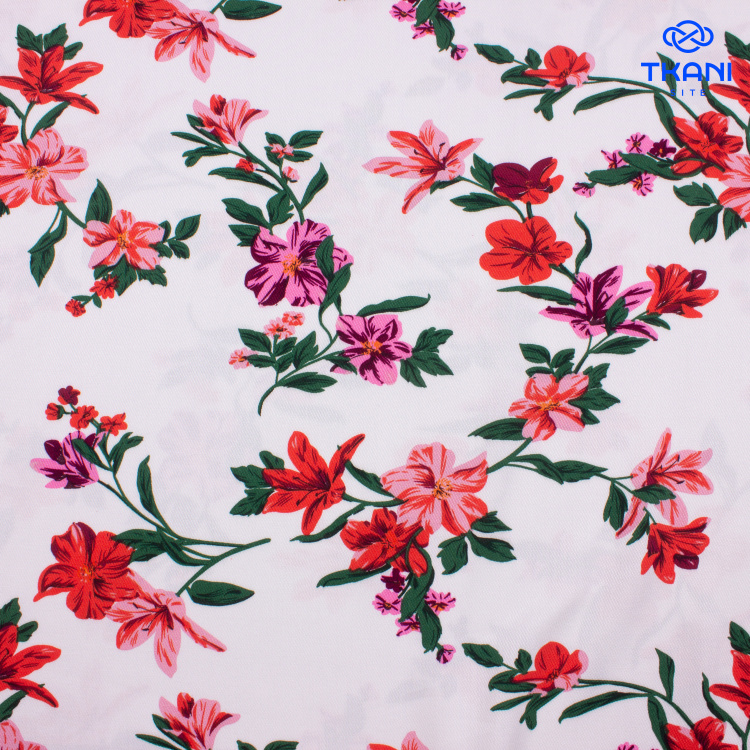 3508. Вискоза твил. Принт - фото 1