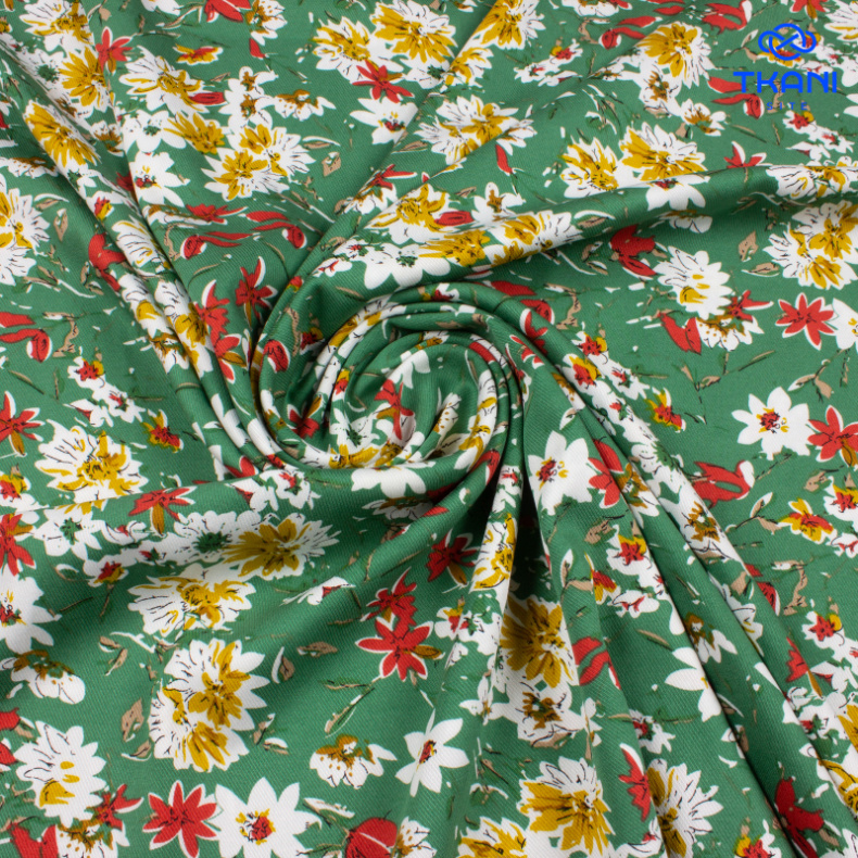 3510. Вискоза твил. Принт от Tkani.site