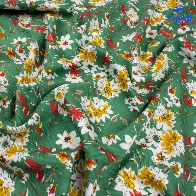 3510. Вискоза твил. Принт. Уценка!!! - фото 2