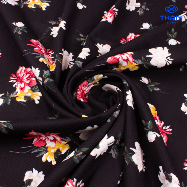 3514. Вискоза твил. Принт. Уценка!!!