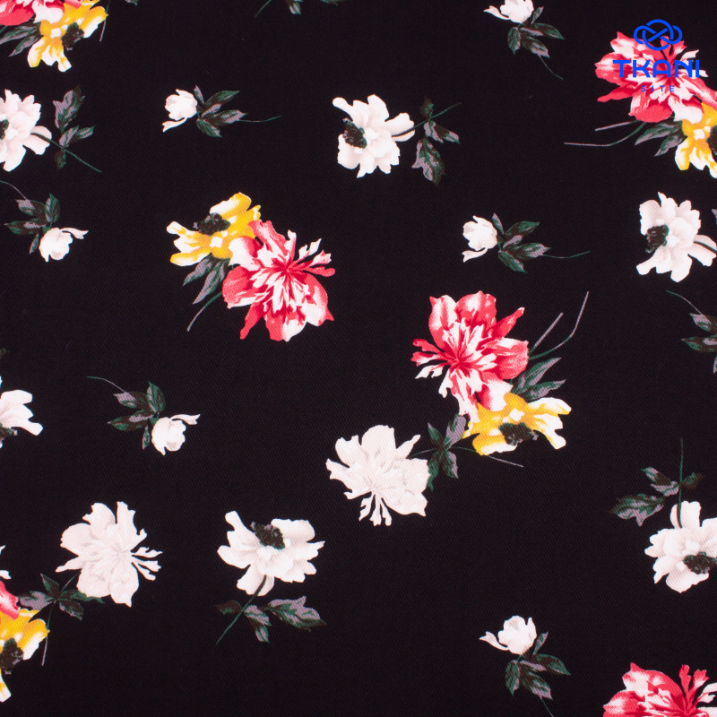 3514. Вискоза твил. Принт. Уценка!!!