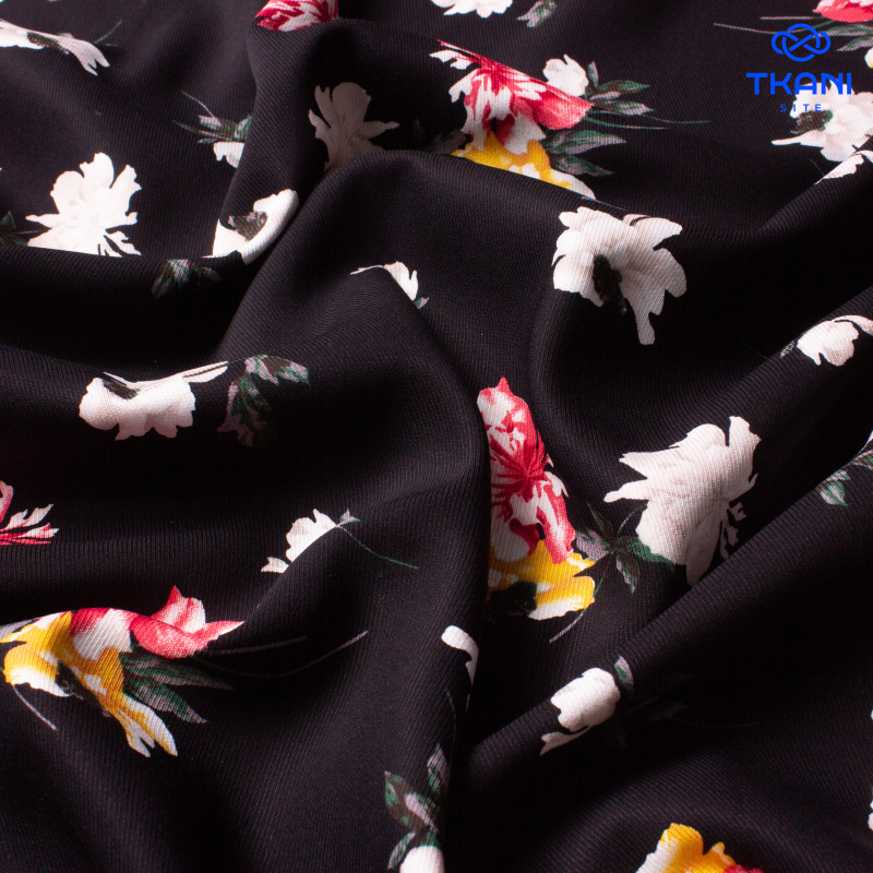 3514. Вискоза твил. Принт. Уценка!!!