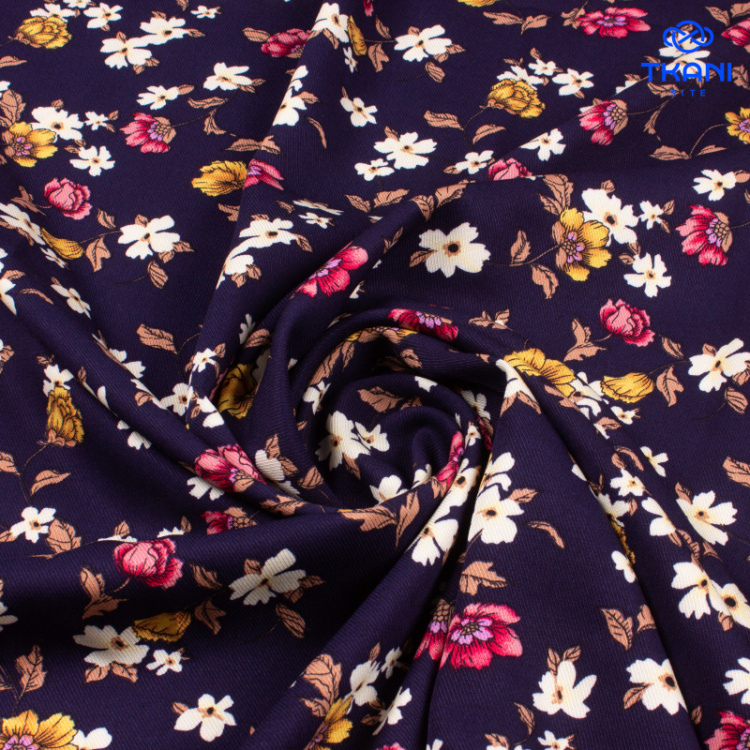 3516. Вискоза твил. Принт