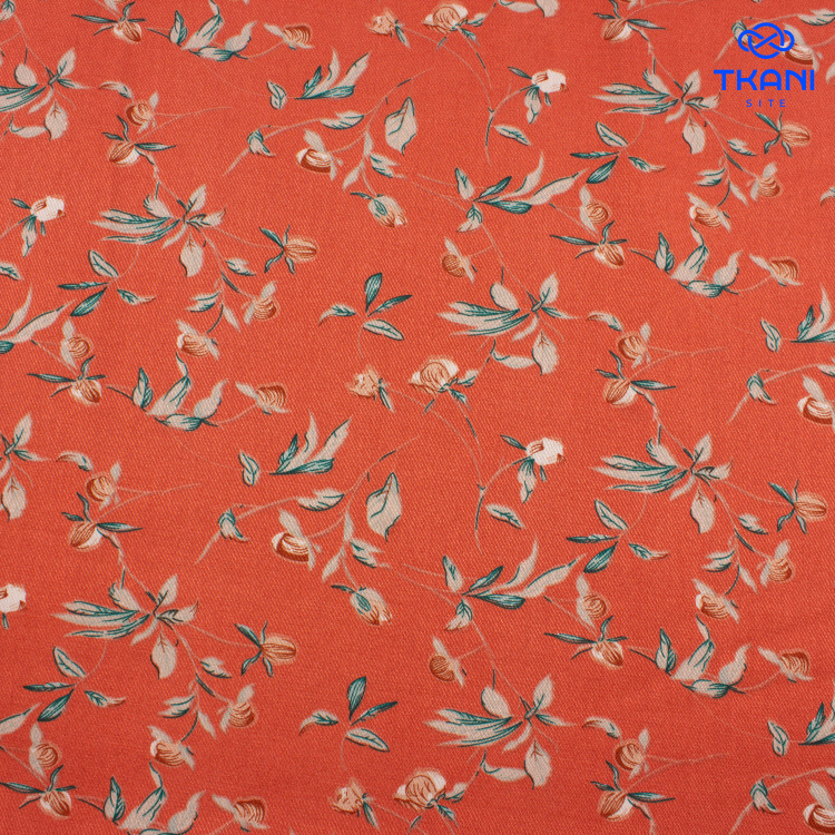 3529. Вискоза твил. Принт - фото 1