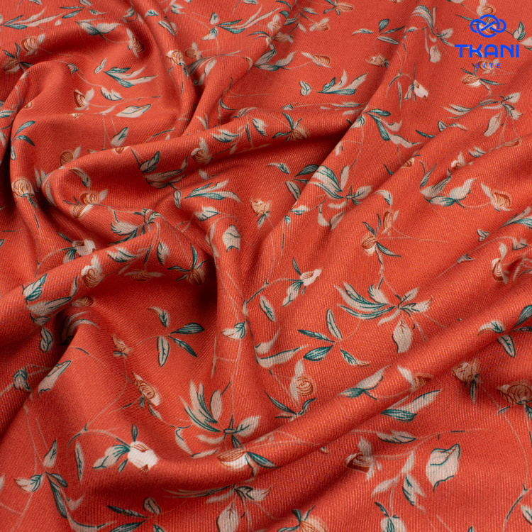 3529. Вискоза твил. Принт. Уценка!!! - фото 2