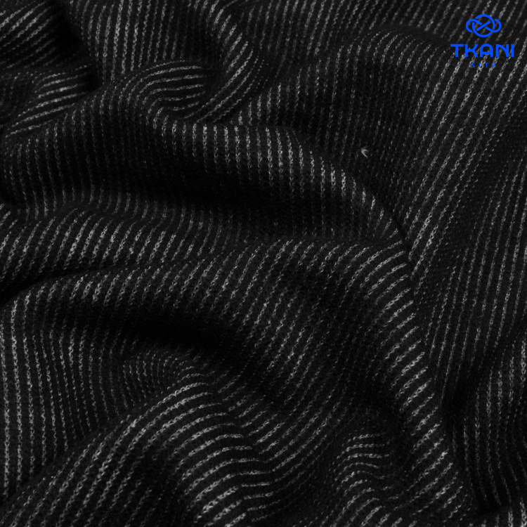 3533. Двуслойное трикотажное полотно. Имитация ручной вязки - фото 1