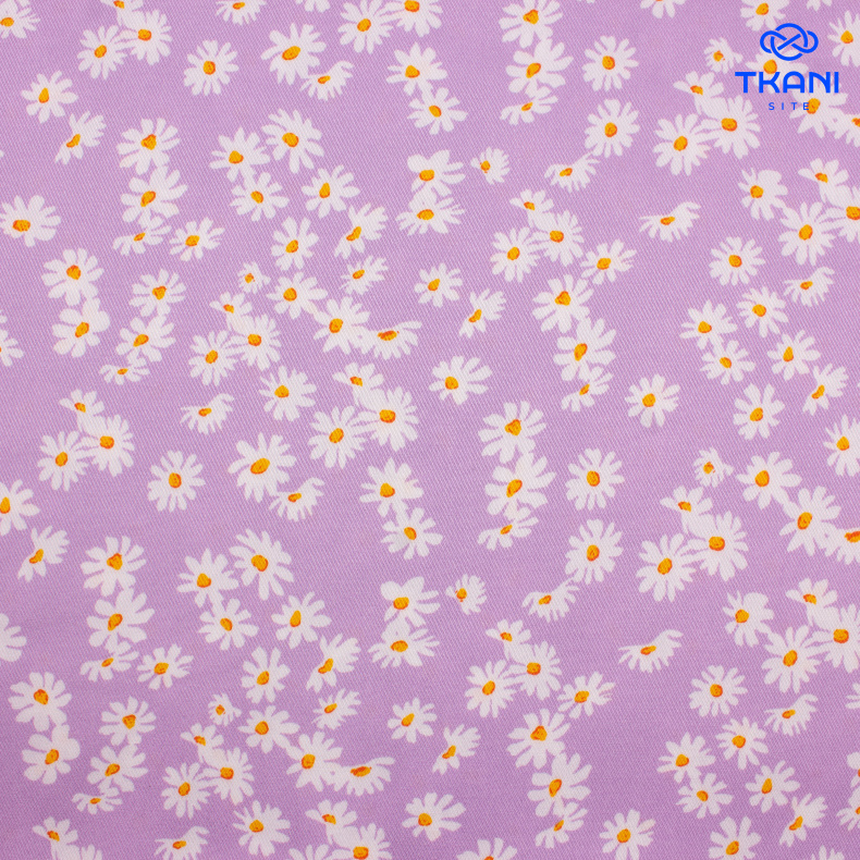 3546. Конкурс!!! Вискоза твил. Принт от Tkani.site