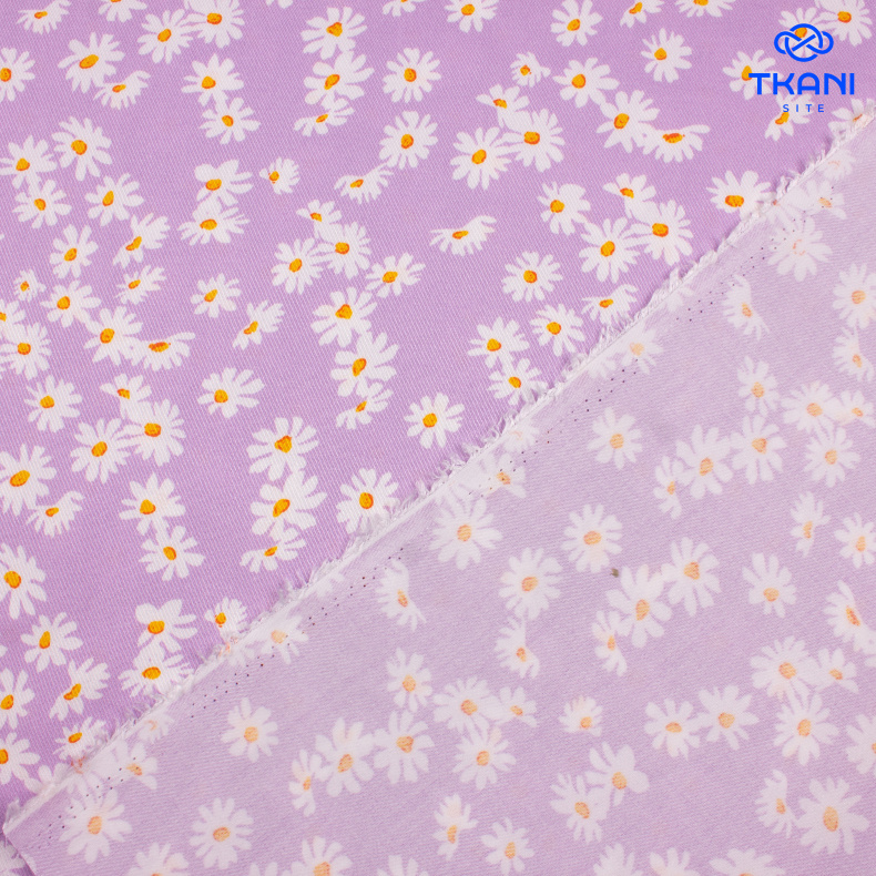 3546. Конкурс!!! Вискоза твил. Принт от Tkani.site