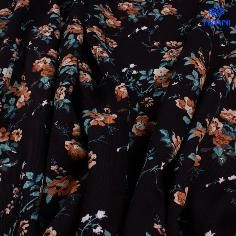 3547. Конкурс!!! Вискоза твил. Принт от Tkani.site