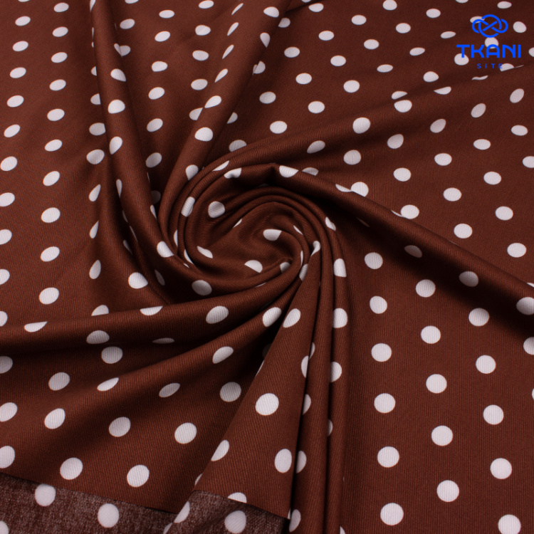 3551. Вискоза твил. Принт