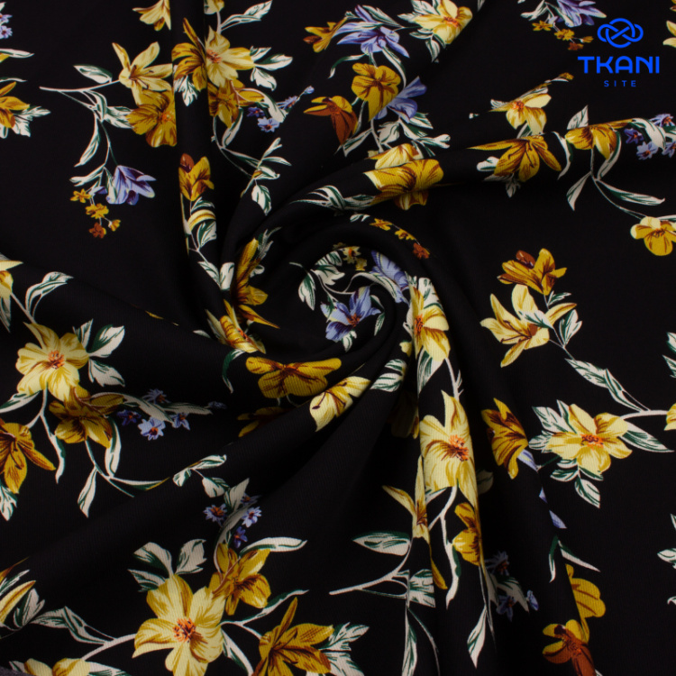 3552. Конкурс!!! Вискоза твил. Принт