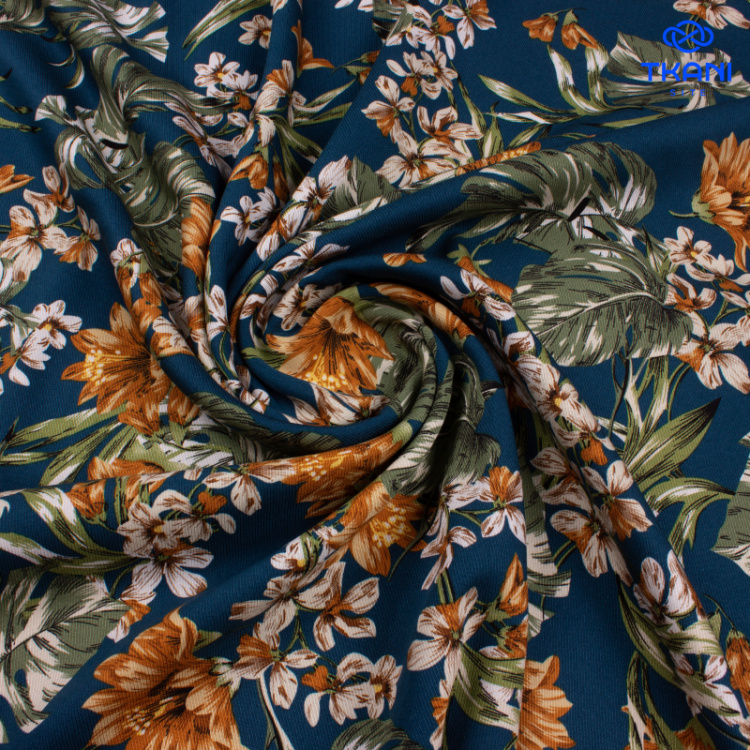 3553. Конкурс!!! Вискоза твил. Принт