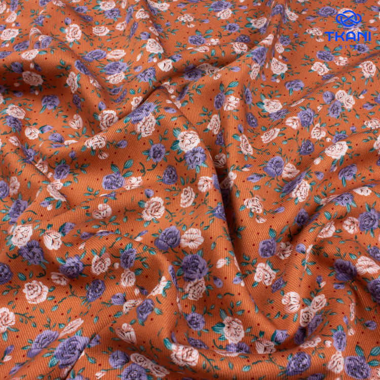 3564. Вискоза твил. Принт - фото 2