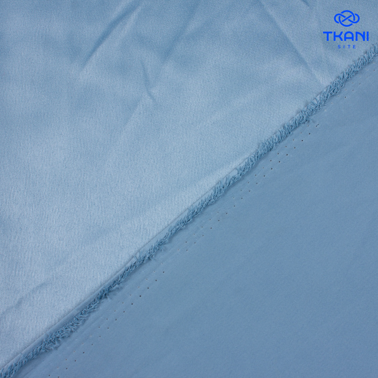 3576. Костюмно-плательный атлас. Аквамарин. Уценка!!! - фото 2