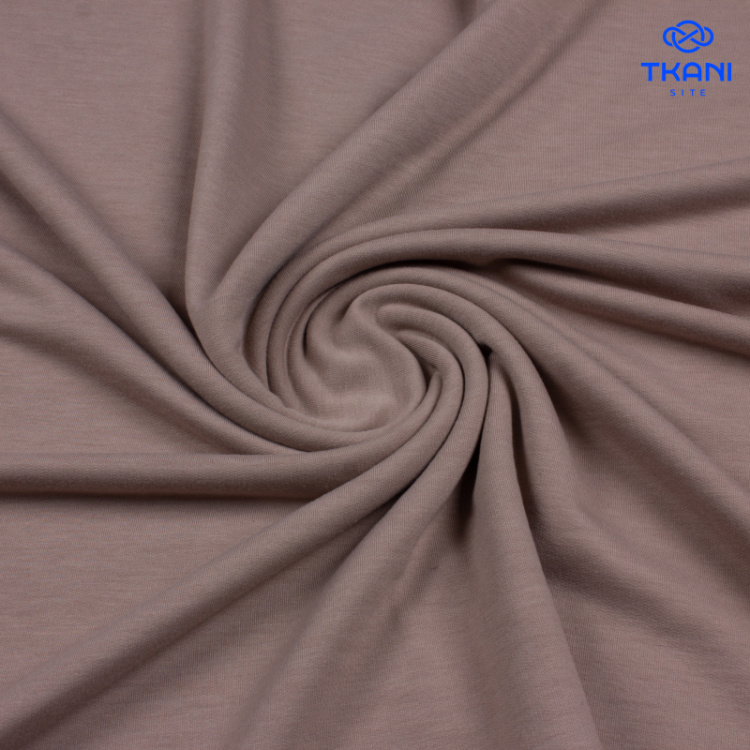 3578. Футер 2х нитка. Петля. Peach effect. Миндаль