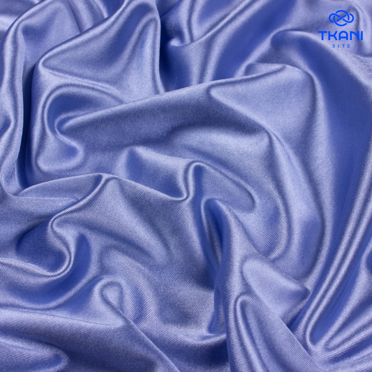 3583. Бифлекс сатин. Chambray blue - фото 1