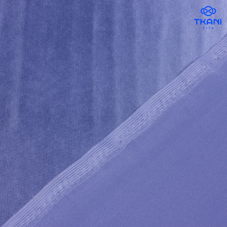 3583. Бифлекс сатин. Chambray blue - фото 2