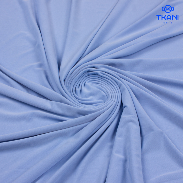 3585. Трикотажное полотно. Масло. Чистое небо