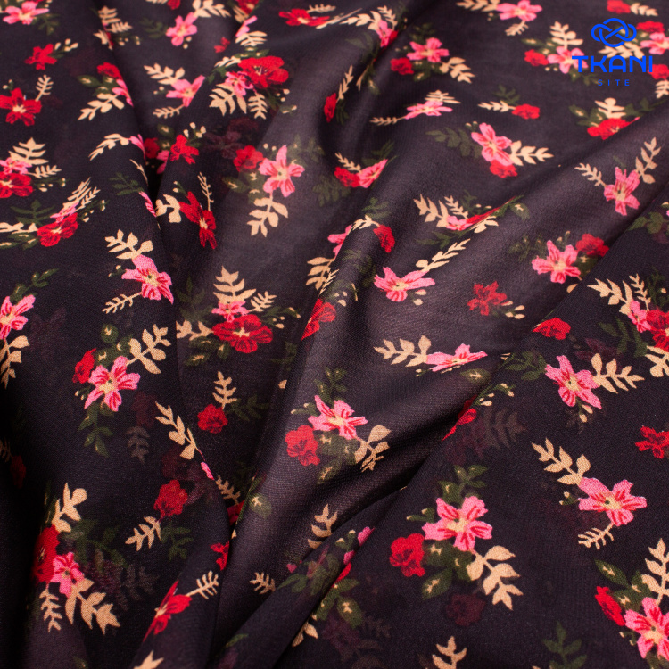 3592. Шифон. Принт - фото 2