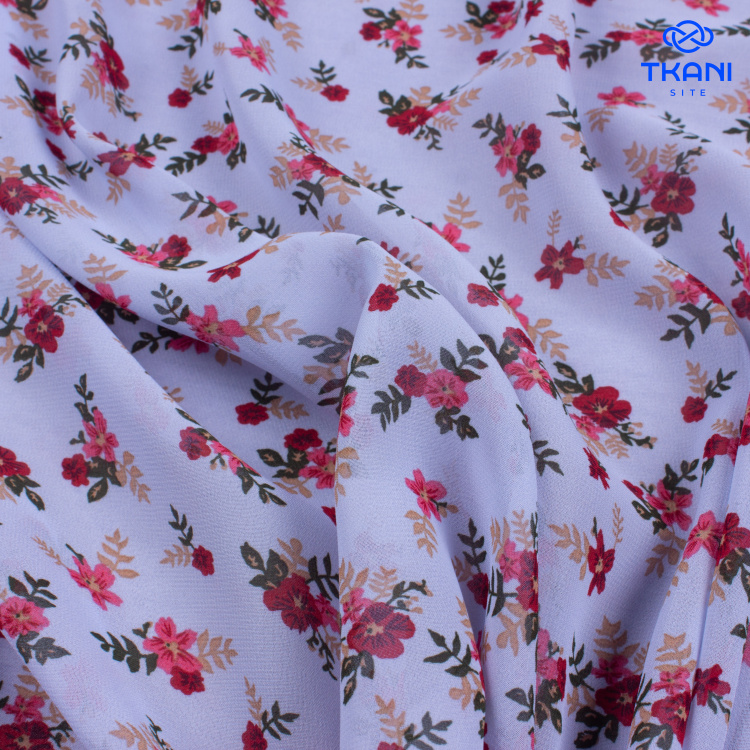 3594. Шифон. Принт - фото 2