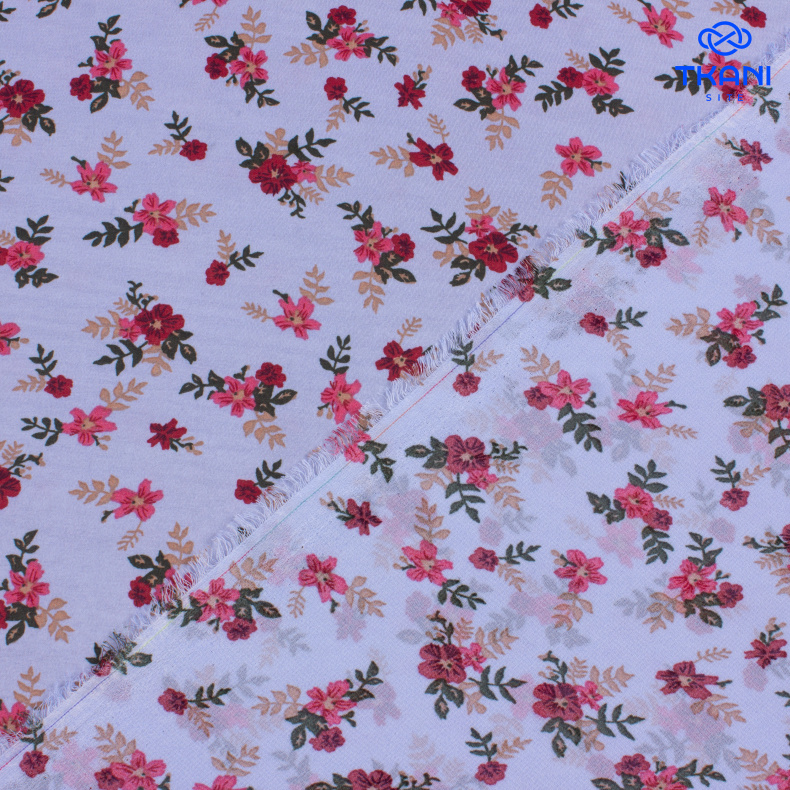 3594. Шифон. Принт от Tkani.site