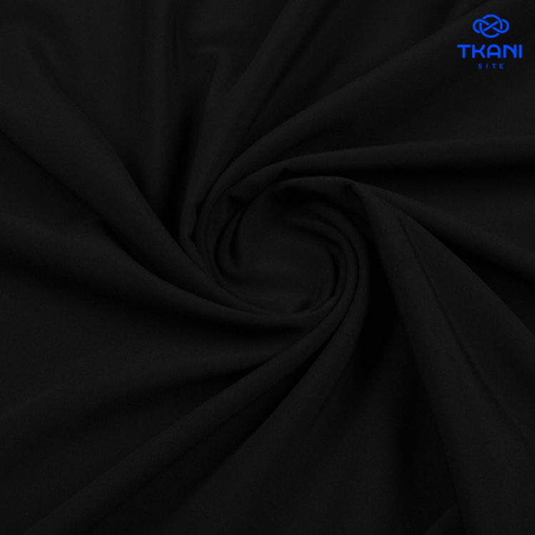 3599. Костюмная поливискоза. Черный