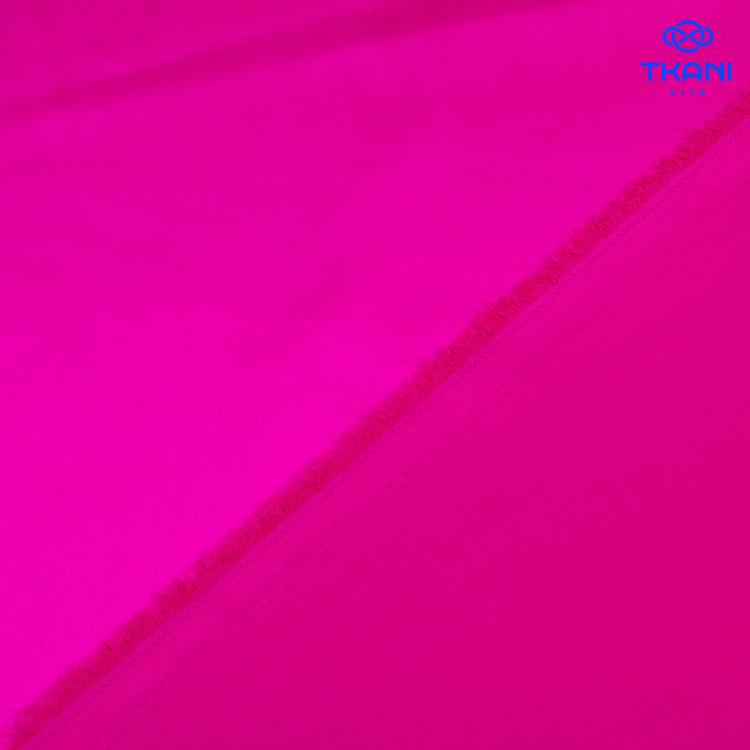 3604. Костюмно-плательный атлас. Маджента. Уценка!!! - фото 2