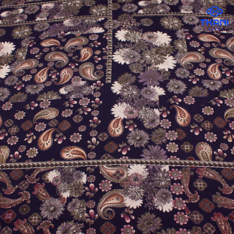 5076. Конкурс! Вискозная купра. Peach effect. Принт.