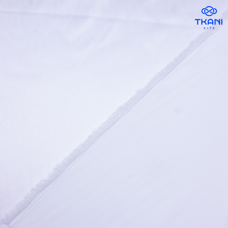 5089. Костюмно-плательный атлас. Молочный. - фото 2